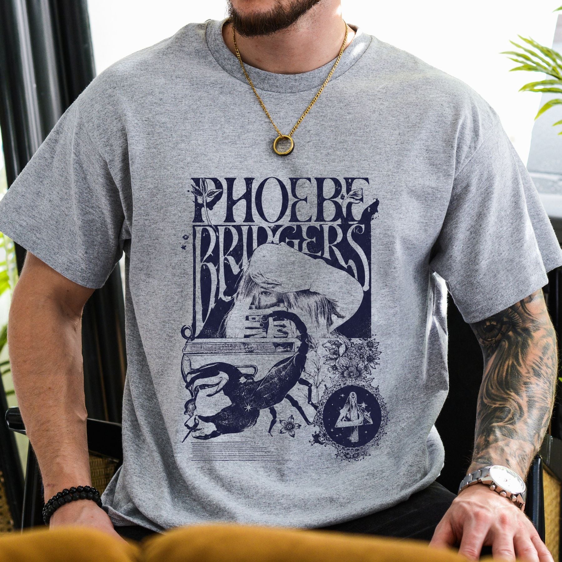Phoebe Bridgers On Tour Harajuku Style T-Shirt – Teezioo