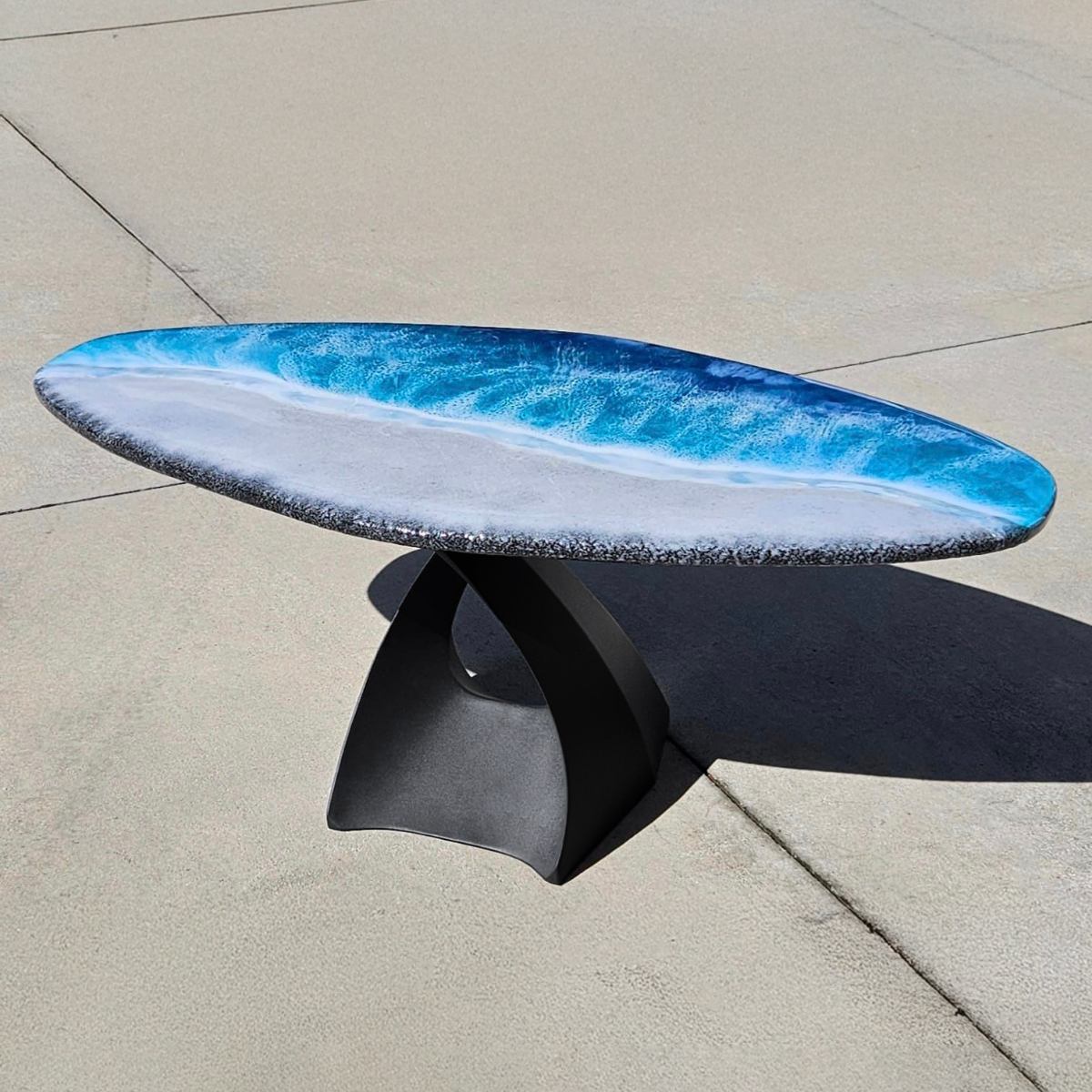 Coffee Table Base 121B Tulipe 16.5" H Contemporary Style DIY Project