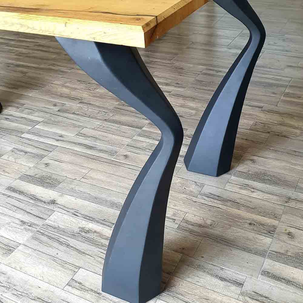 Metal Desk Legs 503 Seung 28" H for DIY Furniture Makers