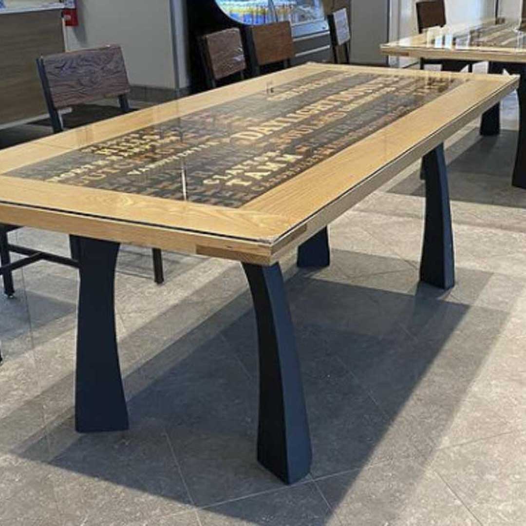 Furniture Legs 419 Nura 28" H Metal Modern Dining Table Legs