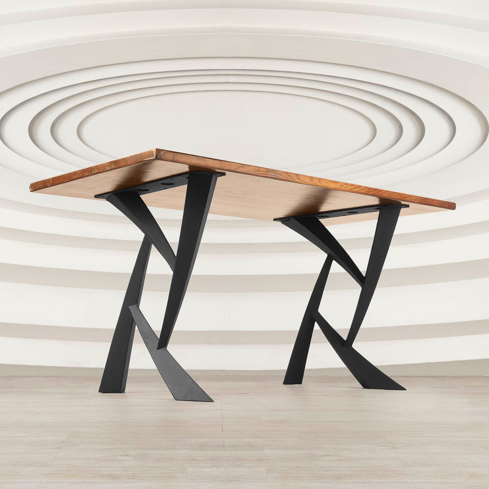 Furniture Legs 411 Draco 28.4" H Metal DIY Dining Table Legs