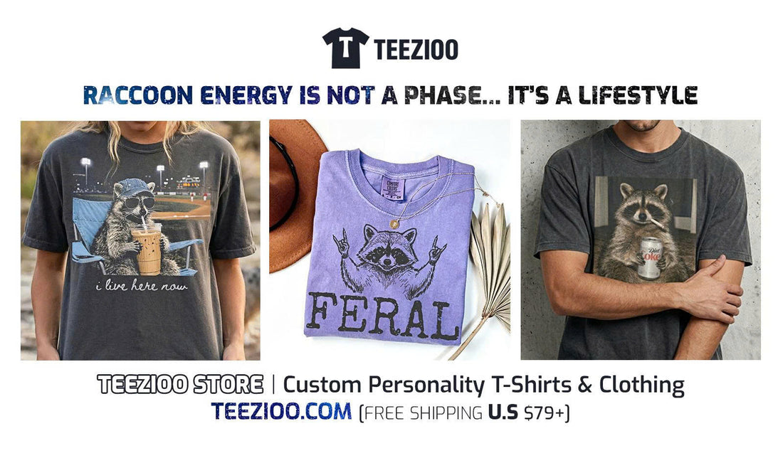 🦝 RACCOON ENERGY IS NOT A PHASE… IT’S A LIFESTYLE