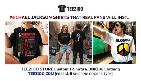 MICHAEL JACKSON SHIRTS THAT REAL FANS WILL INSTANTLY RECOGNIZE 🕺✨