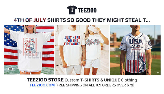 4TH OF JULY SHIRTS SO GOOD THEY MIGHT STEAL THE BBQ'S THUNDER 🇺🇸😂