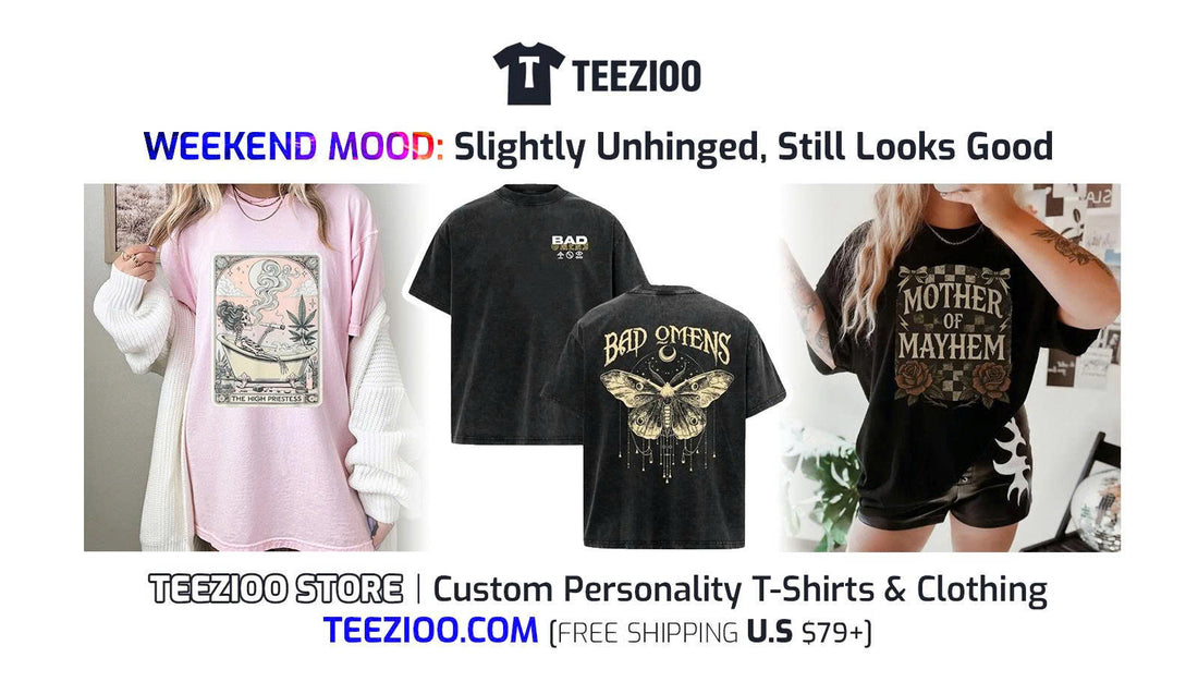 Weekend Mood: Slightly Unhinged, Still Looks Good