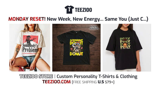 MONDAY RESET! New Week, New Energy… Same You (Just Cooler)