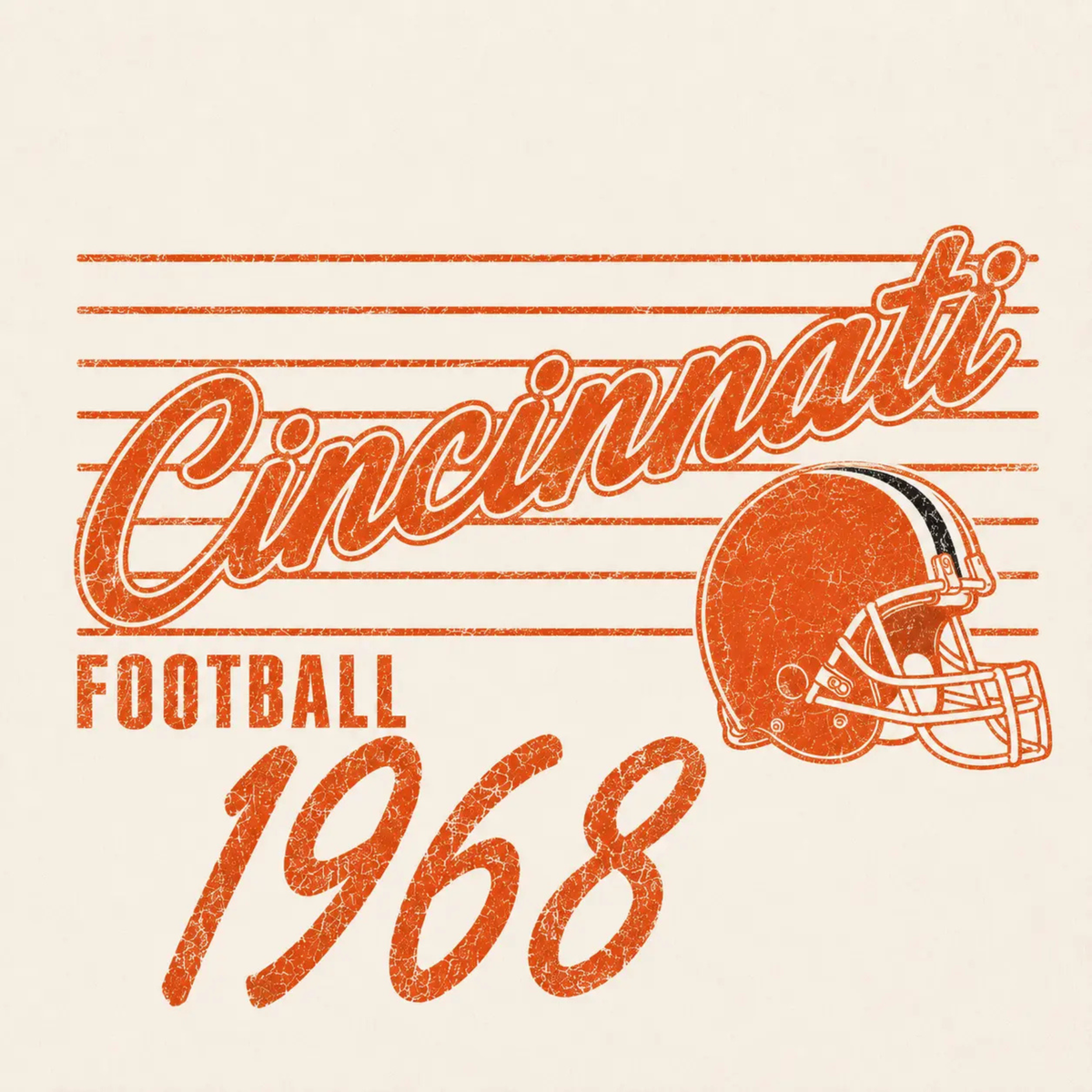 Vintage 90s All Teams Football Sand Shirt - Retro Game Day Graphic Tee