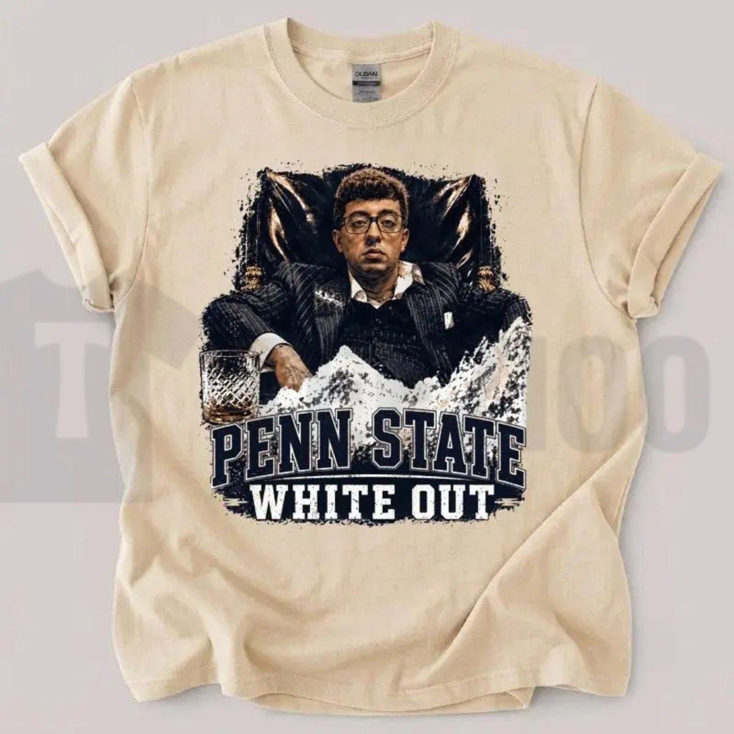 Penn State White Out T-Shirt – Nittany Lions Game Day Fan Tee, Happy Valley College Football Shirt for Men & Women