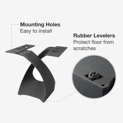 Coffee Table Base 121 Tulipe 16.2" H Mid-Century Modern Style