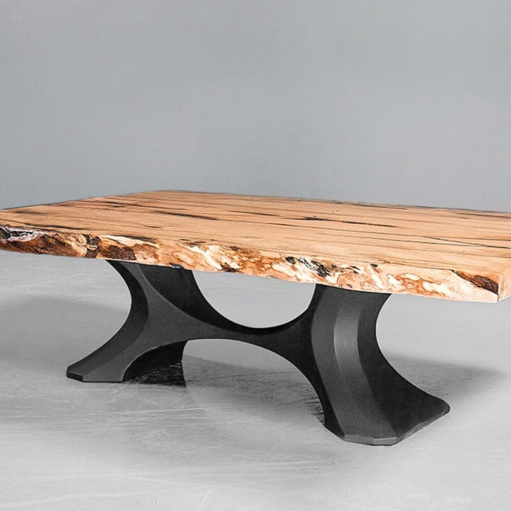Coffee Table Base 208 Haru 16" H Handmade Furniture with Contemporary Style