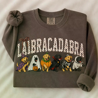 Halloween Dog Breeds Sweatshirt - Cozy Autumn Dog Mom Spooky Crewneck
