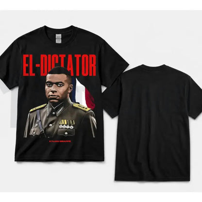 Kylian Graphic Tee – Vintage France Soccer Streetwear El Dictator T-Shirt