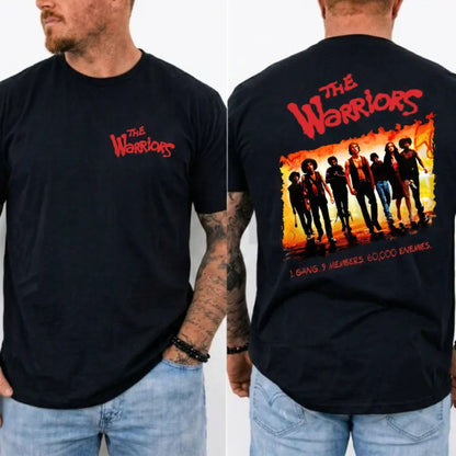 The Warriors 1979 T-Shirt – Vintage Cult Movie Graphic Tee, Retro 70s Film Apparel for Men & Women