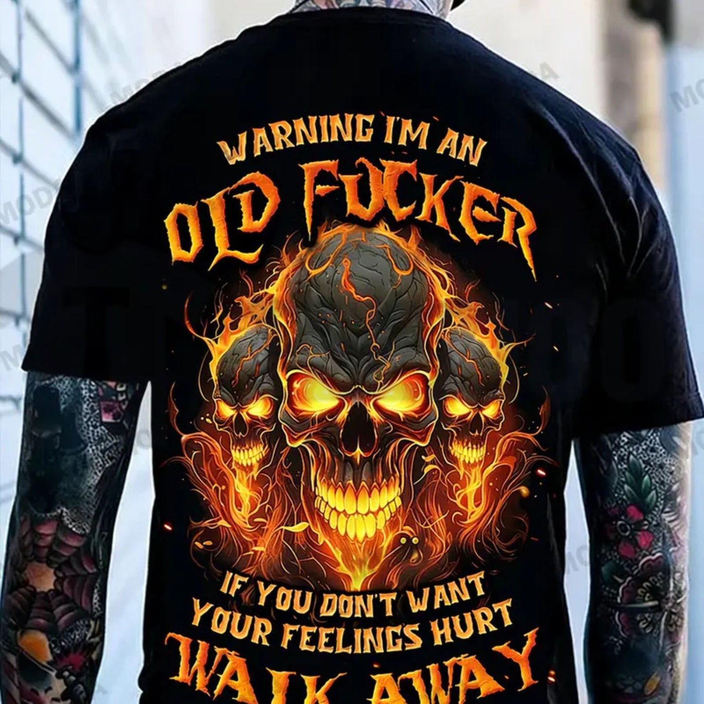 Gen X Warning Skull T-Shirt – Chaosmoda Custom Year