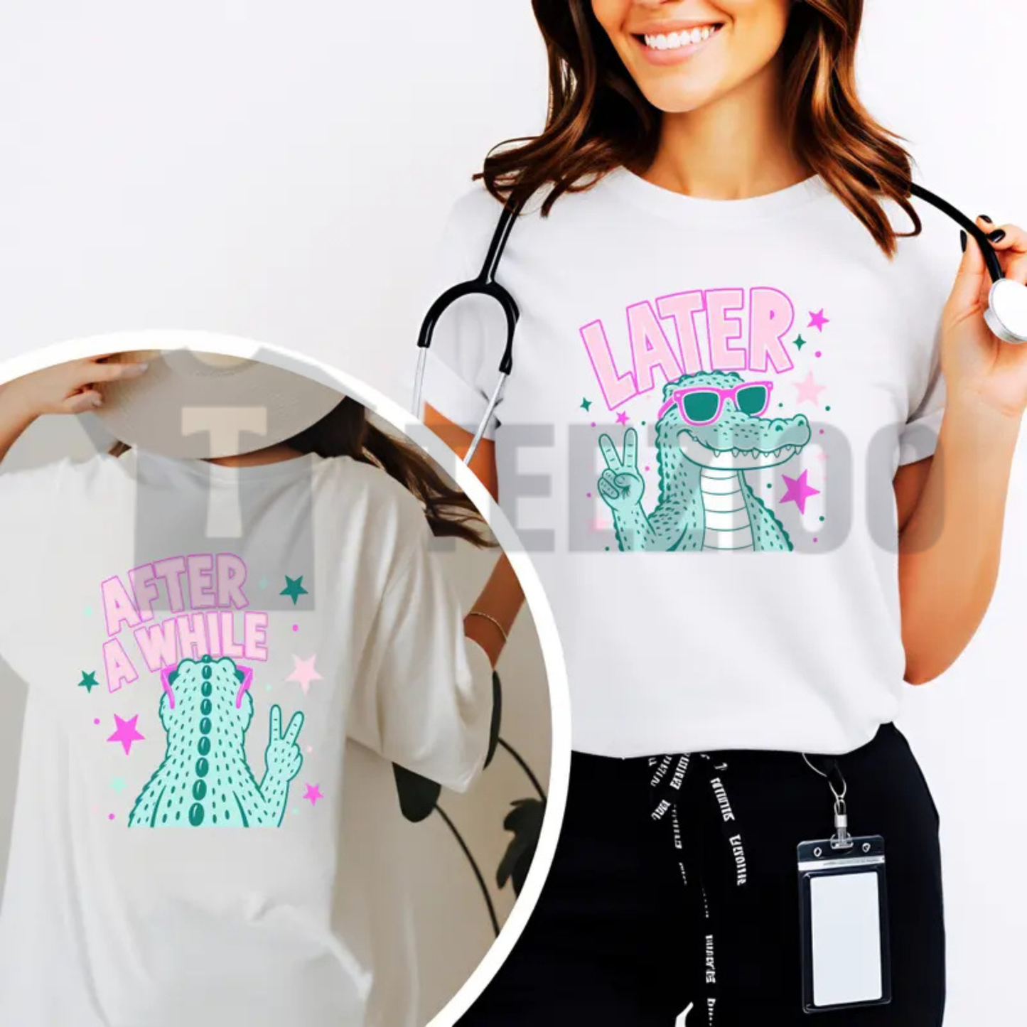 Later Alligator T-Shirt – Groovy "After A While Crocodile" Graphic Tee