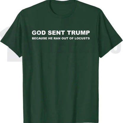 Biblical Plague Satire Graphic Top – Funny Political Humor Locusts Apparel