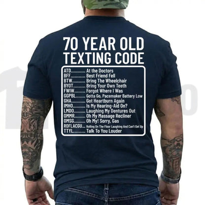 ATD At The Doctors 70th Birthday Tee – Funny Aging Humour Sarcastic Shirt