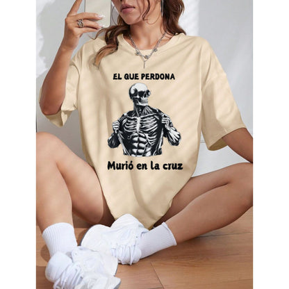 "Chidas Gym" Funny Mexican Slang T-Shirt – Sarcastic Skull Graphic Top, Retro Chicano Style Streetwear for Men & Women