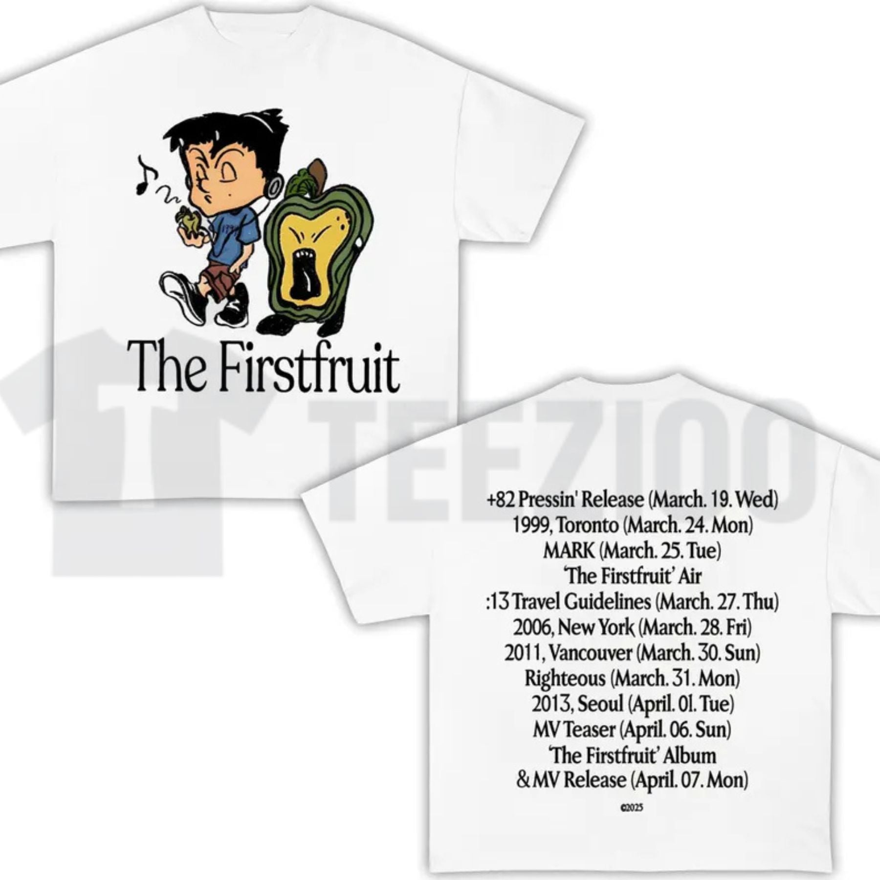 Mark Lee The Firstfruit Solo Shirt – NCT 127 Kpop Tee – Teezioo
