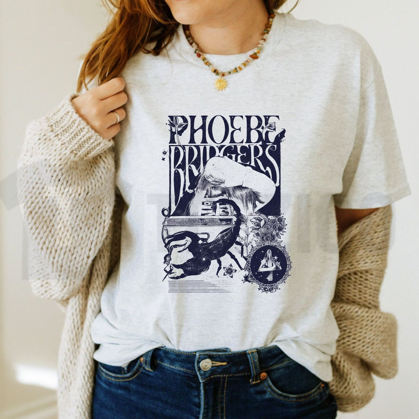 Phoebe Bridgers On Tour Harajuku Style Indie Rock Unisex Graphic T-Shirt