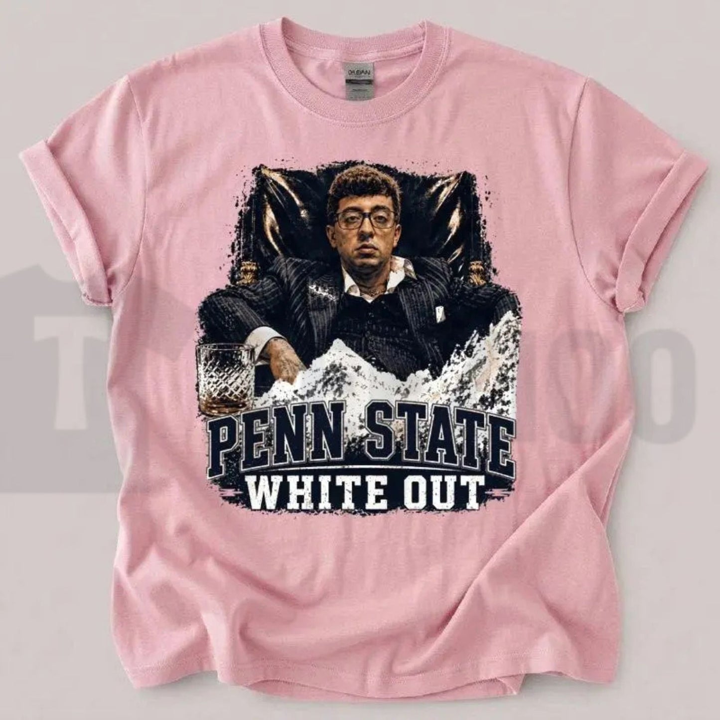 Penn State White Out T-Shirt – Nittany Lions Game Day Fan Tee, Happy Valley College Football Shirt for Men & Women