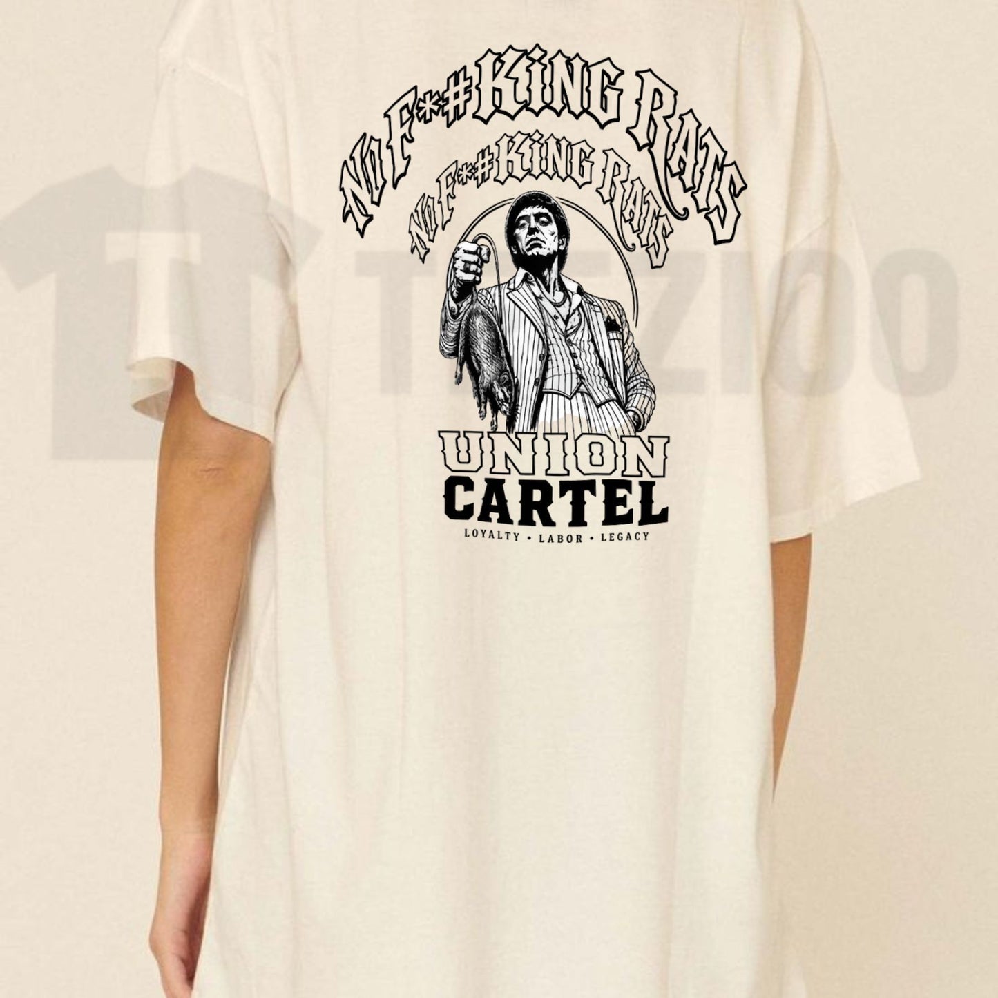 No Fing Rats Union Long Sleeve T-Shirt