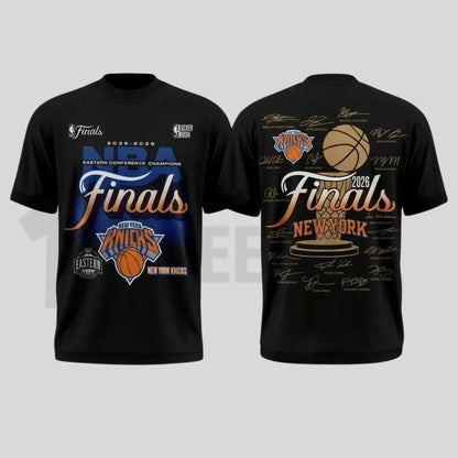 New York Knicks 2026 NBA Finals Vintage Premium Sports Fan Graphic T-Shirt