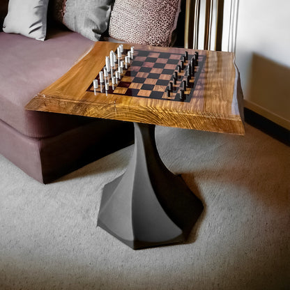 End Table Base 217 Lithe 20" H Minimalist Style