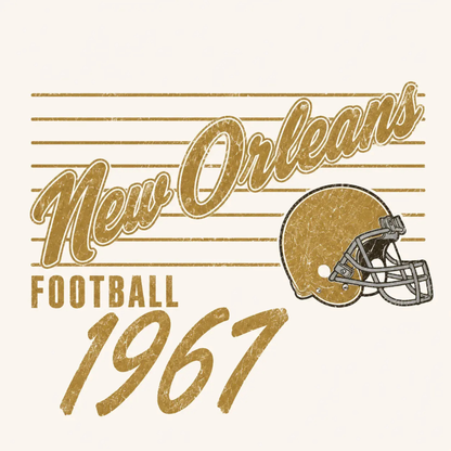 Vintage 90s All Teams Football Sand Shirt - Retro Game Day Graphic Tee