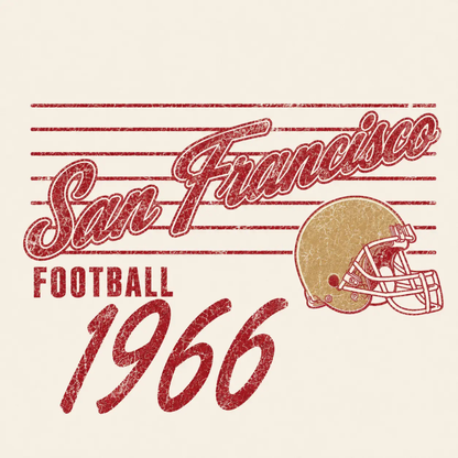 Vintage 90s All Teams Football Sand Shirt - Retro Game Day Graphic Tee