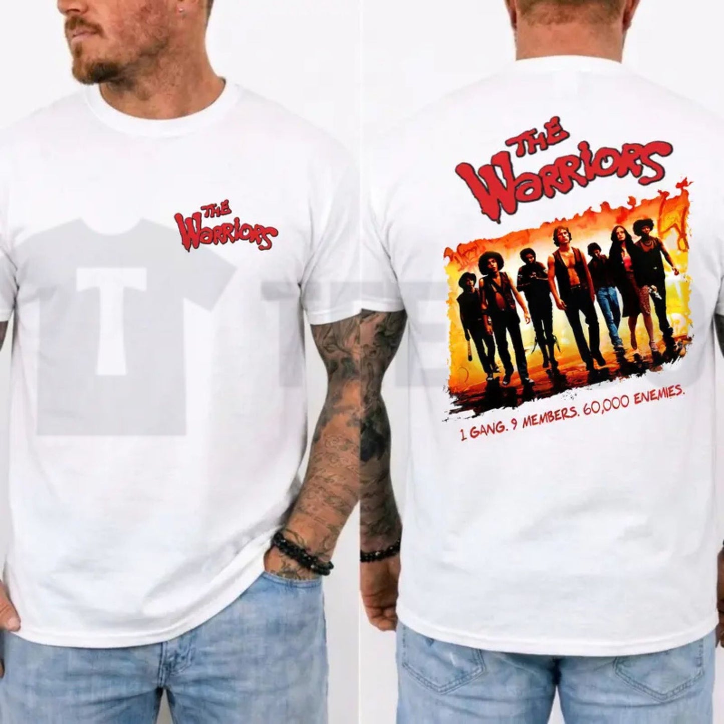 The Warriors 1979 T-Shirt – Vintage Cult Movie Graphic Tee, Retro 70s Film Apparel for Men & Women