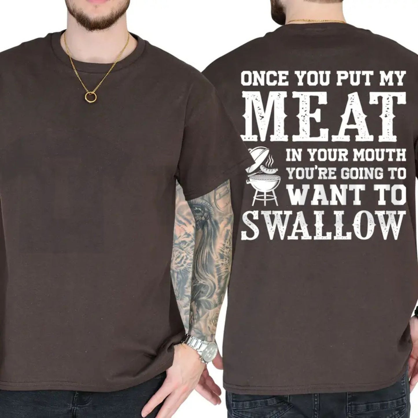 BBQ Funny T-Shirt – Grill Master Graphic Tee