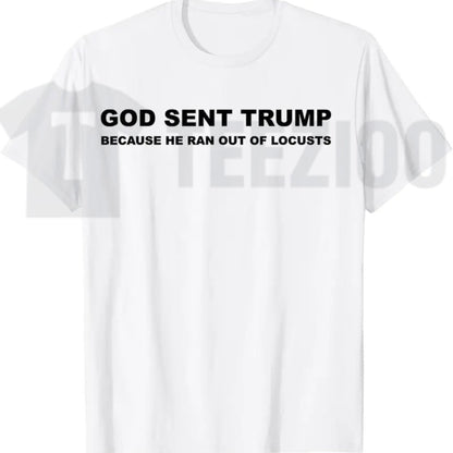 Biblical Plague Satire Graphic Top – Funny Political Humor Locusts Apparel