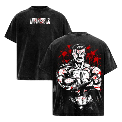 Omni-Man Viltrumite Warrior T-Shirt – Invincible Graphic Anime Tee