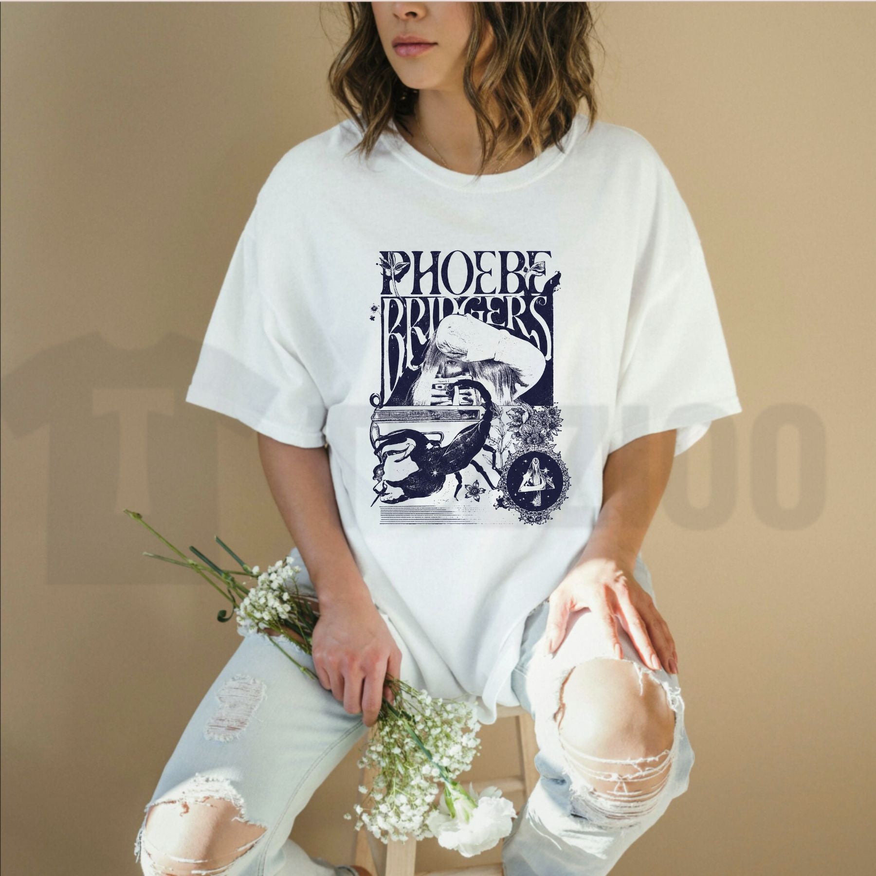 Phoebe Bridgers On Tour Harajuku Style T-Shirt – Teezioo