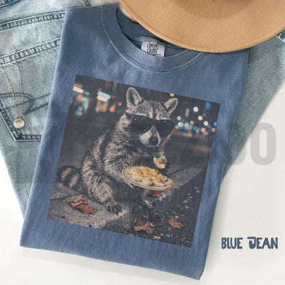 Deviled Eggs Raccoon Comfort Colors Shirt – Funny Thanksgiving Food Tee