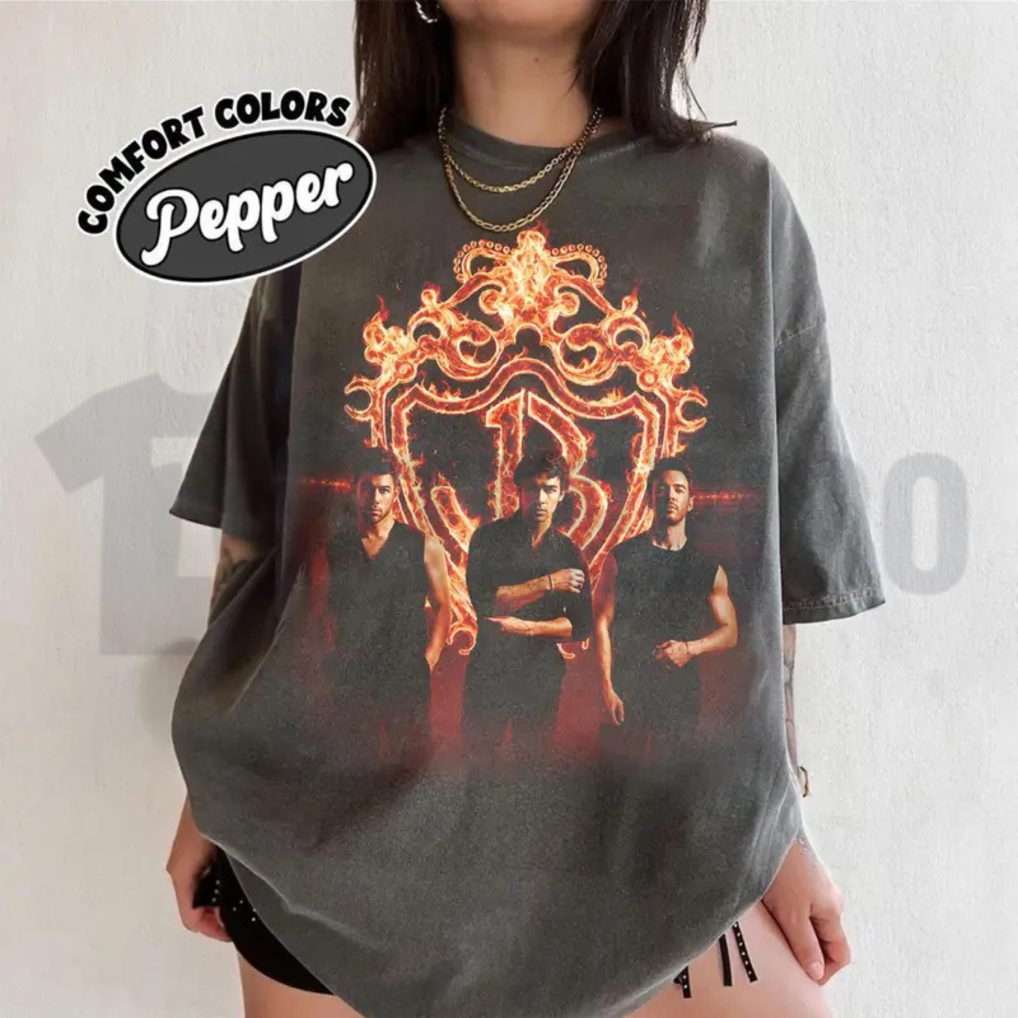 Joe Kevin Nick Brothers Burning Up Tour 2026 Comfort Colors Shirt