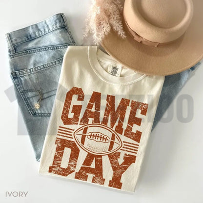 Football Season Comfort Colors Shirt – Game Day Football Mama Graphic Tee