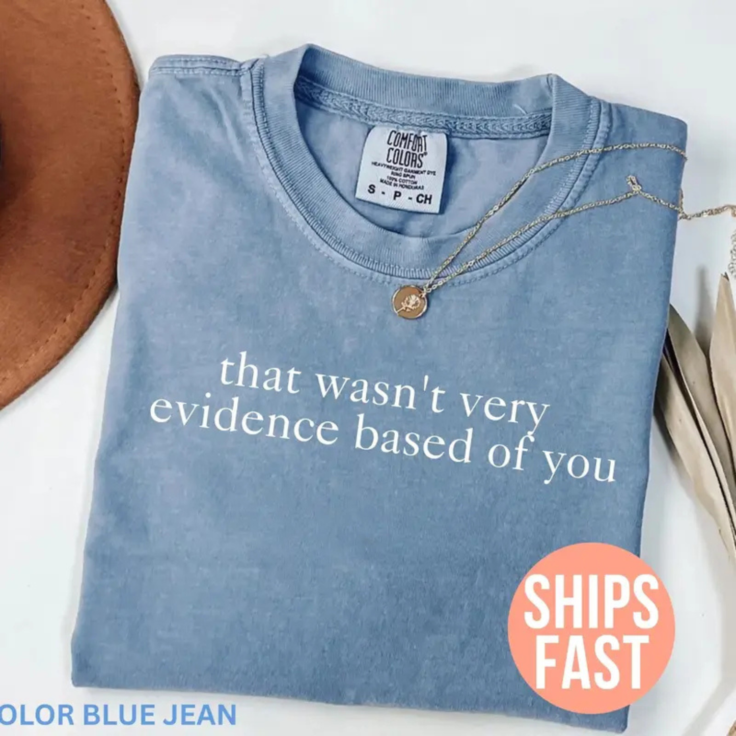 Funny "Evidence-Based" Science Tee – Sarcastic Medical Academic Shirt