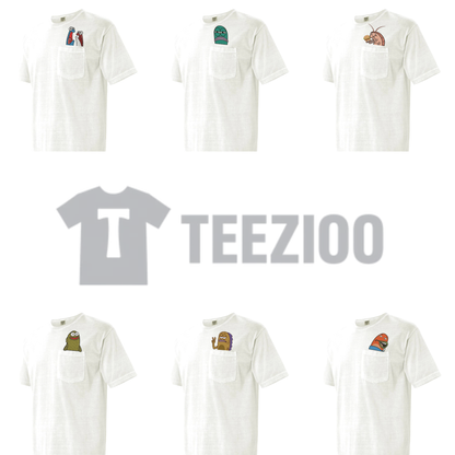 Comfort Colors® Embroidered "Fish Memes" Pocket Shirt - Witty Fisherman Graphic Tee