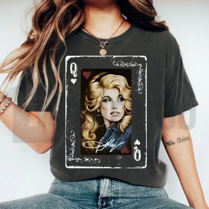 Dolly Parton Signature Country Queen Shirt – Vintage Dollywood Fan Tee