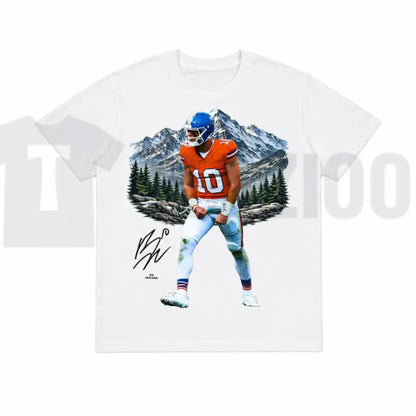 Men's 90s Style Bo Nix Graphic T-Shirt