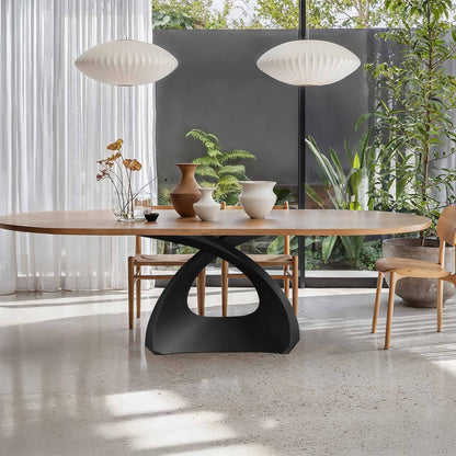 307 Tulipe 28" H Industrial Metal Table Base