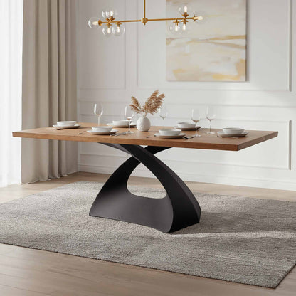 307 Tulipe 28" H Industrial Metal Table Base