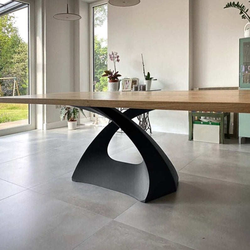 307 Tulipe 28" H Industrial Metal Table Base