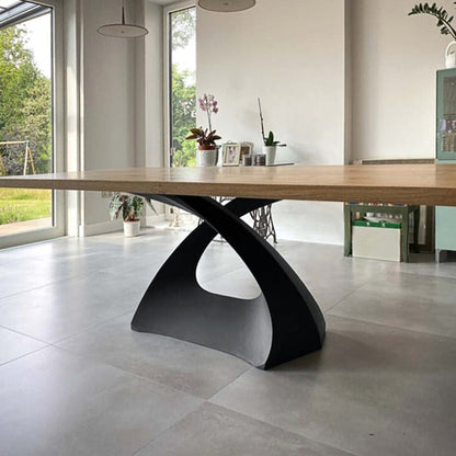 307 Tulipe 28" H Industrial Metal Table Base