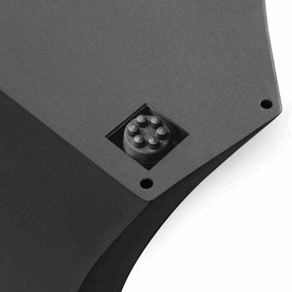 Table Base 309 Herz 28" H Metal Pedestal Stand