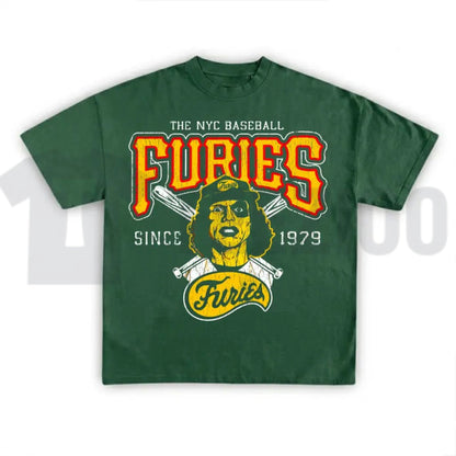 Furies NYC Baseball Tee – Retro 1979 Vintage Graphic Shirt