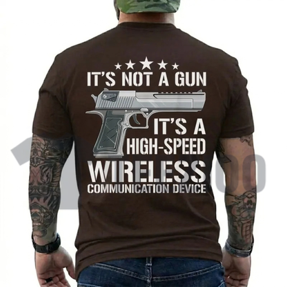 High Speed Wireless Communication Shirt - Funny Tactical Operator Tee