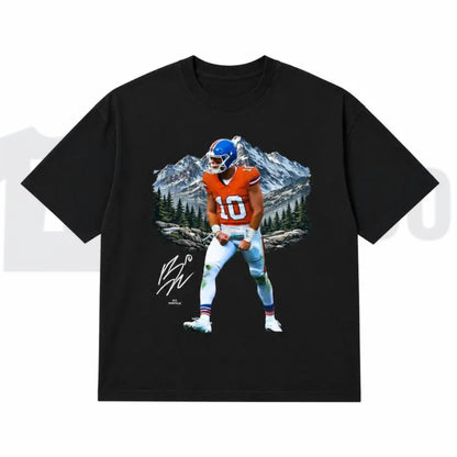 Men's 90s Style Bo Nix Graphic T-Shirt